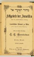 I. N. Mannheimer: Festgebete der Israeliten. Nach der gottesdienstlichen Ordnung im israelitischen B...