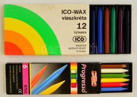 Koh-I-Noor Progresso 6 db-os színes ceruza + Ico-Wax viaszkréta 12 db-os, eredeti csomagolásában