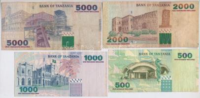 Tanzánia 2003. 500Sh + 1000Sh + 2000Sh + 5000Sh T:III
Tanzania 2003. 500 Shilingi + 1000 Shilingi +...