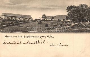 Beszterce, Bistritz, Bistrita; Schullerwald, étterem / forest restaurant (EK)