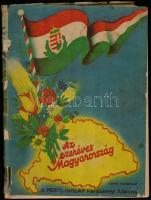 1938 Az ezeréves Magyarország. Képes Vasárnap. A Pesti Hirlap karácsonyi albuma, sok képpel, ragasztott címlappal 97p.