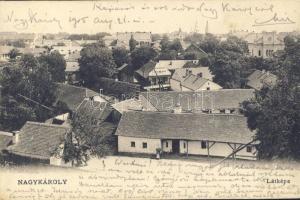 Nagykároly with synagoge