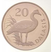 Gambia 1977. 20D Ag "Tüskésszárnyú lúd" T:1(PP) kis patina
Gambia 1977. 20 Dalais Ag &quo...