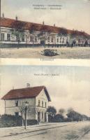 Ujbessenyő with railway-station