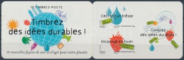 Environmental protection stamp-booklet, Környezetvédelem bélyegfüzet