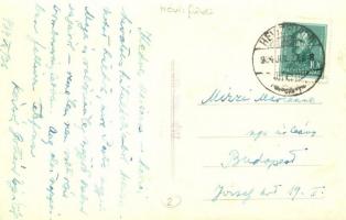 1934 Hévíz, M. kir. Csendőr üdülő, útépítés a gyógyházhoz. Fotó Ring photo