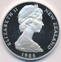 Új-Zéland 1985. 1$ Ag "Fekete gólyatöcs" T:PP
New Zealand 1985. 1 Dollar Ag "Black S...