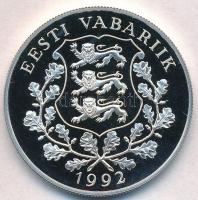Észtország 1992. 10K Ag "Füsti fecske" T:PP
Estonia 1992- 10 Krooni Ag "Barn Swallow...