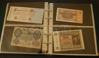 Vegyes papírpénz tétel, 110db, egész világ, régi és új, benne szükségpénz, magyar T:I,II,III,IV 26db...