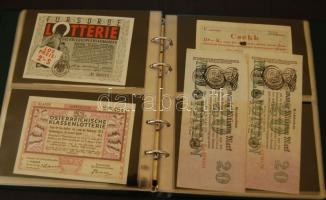 Vegyes papírpénz tétel, 110db, egész világ, régi és új, benne szükségpénz, magyar T:I,II,III,IV 26db...