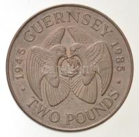 Guernsey 1985. 2P "A német megszállás alóli felszabadulás 40. évfordulója" Ni T:2
Guernse...
