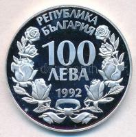 Bulgária 1992. 100L Ag "Sas" T:PP
Bulgaria 1992. 100 Leva Ag "Eagle" C:PP
Krau...