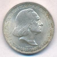 1936. 2P Ag Liszt Ferenc T:1- kis patina Adamo P7.3