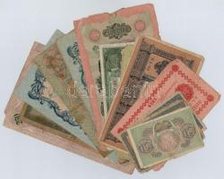 Orosz Birodalom / Szovjetunió 1909-1938. 18db-os vegyes bankjegy tétel T:III-IV Russian Empire / Soviet Union 1909-1938. 18pcs of banknotes C:F-G