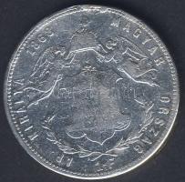 1868GyF 1Ft Ag "Angyalos" T:3 ph.