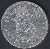 1892. 1Ft Ag "Fiumei címer" T:3