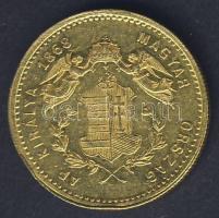 1868KB 1Dukát Au 3,49g T:2/3+ kis ph.