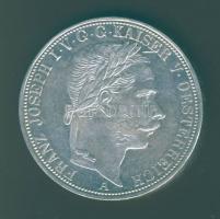 Ausztria 1866A Vereinsthaler Ag T:1/2