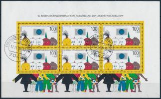 Youth stamp exhibition block, Ifjúsági bélyegkiállítás blokk