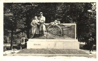 Sopron, Első világháborús tüzér hősi emlék / Artillerie Kriegerdenkmal. Diebold-Gruber photo