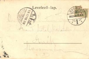 Sopron, Széchenyi tér, villamos. Kummert L. 231. (EK)