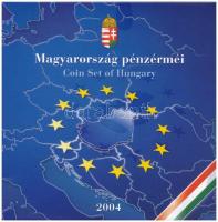 2004. 1Ft-100Ft (7xklf) forgalmi sor szettben + 2004. 50Ft "Magyarország az EU tagja" T:PP Adamo FO38.1