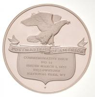 Amerikai Egyesült Államok 1972. "Postmasters of America - Emlékkiadás / Vadon élő állatok megőr...