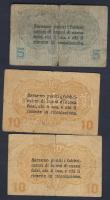 Olaszország/Velence/osztrák megszállás 1918. 5c, 10c (2x), 1L, 2L, 10L T:III,IV
