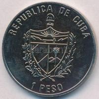 Kuba 2004. 1P Cu-Ni "Vándorsólyom" T:1-
Cuba 2004. 1 Peso Cu-Ni "Peregrine falcon&qu...