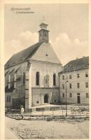 Nagyszeben, Hermannstadt, Sibiu; Ursulinenkloster / Orsolya-rendi zárda. Karl Graef kiadása / convent, priory