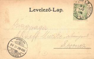 1903 Fülek, Filakovo; vár / Filakovsky hrad / castle (kopott sarkak / worn corners)