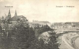 Komárom, Komárno; Duna-part. L. H. Pannonia kiadása / Danube riverside (Rb)