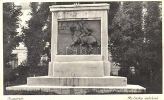 Komárom, Komárno; Radetzky-emlékmű / Radetzky-monument