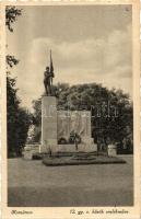 Komárom, Komárno; 12. gyalogezred hősök emlékműve / WWI Heroes monument (EK)
