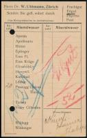 Switzerland 1922 Svájc 1922
