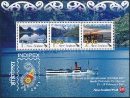 Nemzetközi bélyegkiállítás INDIPEX blokk, International Stamp Exhibition INDIPEX block