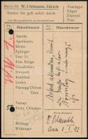 Switzerland 1922 Svájc 1922