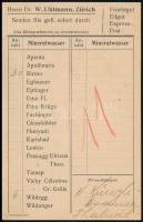Switzerland 1921 Svájc 1921