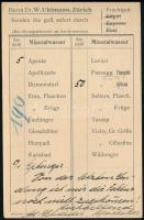 Switzerland 1921 Svájc 1921
