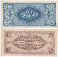 1946. 1.000.000MP + 1.000.000.000MP + 10.000BP + 100.000BP T:II