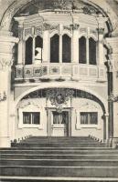 Pozsony, Pressburg, Bratislava; Római katolikus templom belső, a királyi család oratóriuma. Dr. Trenkler Co. / church interior, royal oratory (EK)