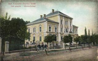 Trencsénteplic, Trencianske Teplice; Tiszti gyógyház. Wertheim Zsigmond kiadása / Offiziers-Curhaus / officers' spa house