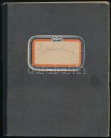 Róna Emy (1904-1988): Vázalatok, füzetben. Ceruza, papír, füzet elején aláírt, 24,5x19 cm