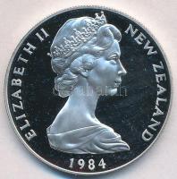 Új-Zéland 1984. 1$ Ag "Fekete cinegelégykapó" T:PP
New Zealand 1984. 1 Dollar Ag "Bl...