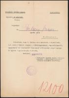 1938 Bp., A Budapesti Ügyvédi Kamara hivatalos irata alaplajstromba való felvételről