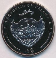 Palau 2008. 1$ Cu-Ni "Közönséges cserepesteknős" multicolor T:PP
Palau 2008. 1 Dollar Cu-...