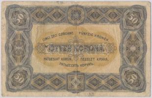 1920. 50K "Orell Füssli Zürich" nyomdahely jelöléssel T:III