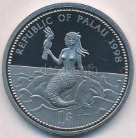 Palau 1998. 1$ Cu-Ni "Teknős" multicolor T:1(P)
Palau 1998. 1 Dollar Cu-Ni "Turtle&q...