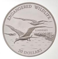Kiribati 1992. 20$ Ag "Fregattmadarak" T:PP
Kiribati 1992. 20 Dollars Ag "Frigate bi...