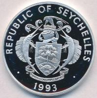 Seyhelle-szigetek 1993. 25R Ag "Dayal-rigó" T:PP
Seychelles 1993. 25 Rupees Ag "Magp...